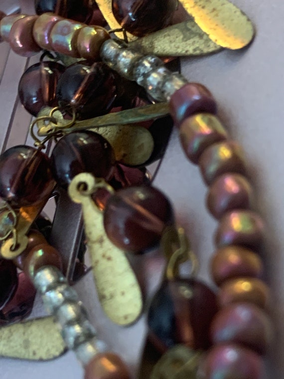 Two stranded bead necklace - image 4