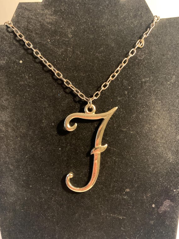 G.P. Scripted Initial J Pendant - image 2