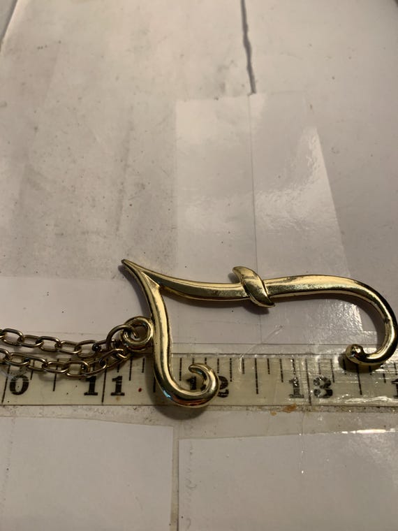 G.P. Scripted Initial J Pendant - image 3