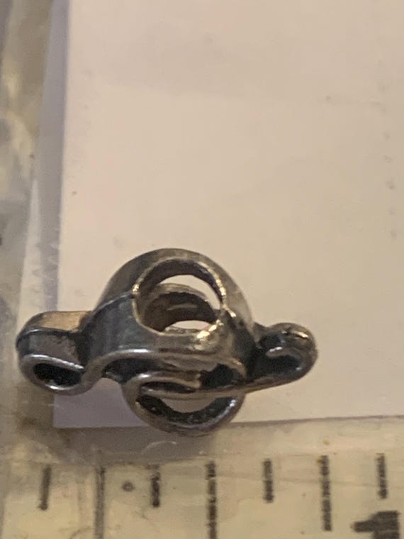 Silvertone Musical Note Charm - image 4