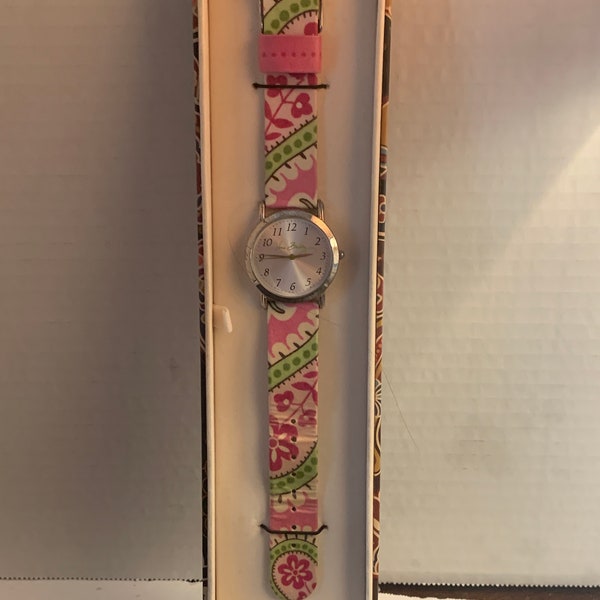 WATCH by VERA BRADLEY new in box needs battery