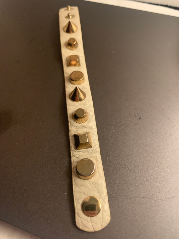 RUBBER STUDED SNAPBRACELET - image 6