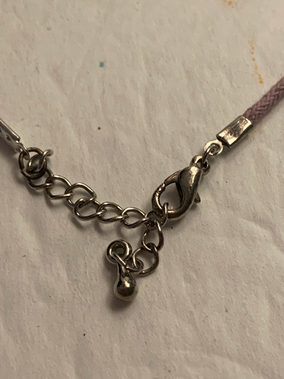 Boho Maroon Feather Pendant - image 5