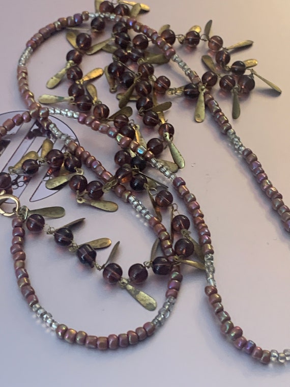 Two stranded bead necklace - image 3