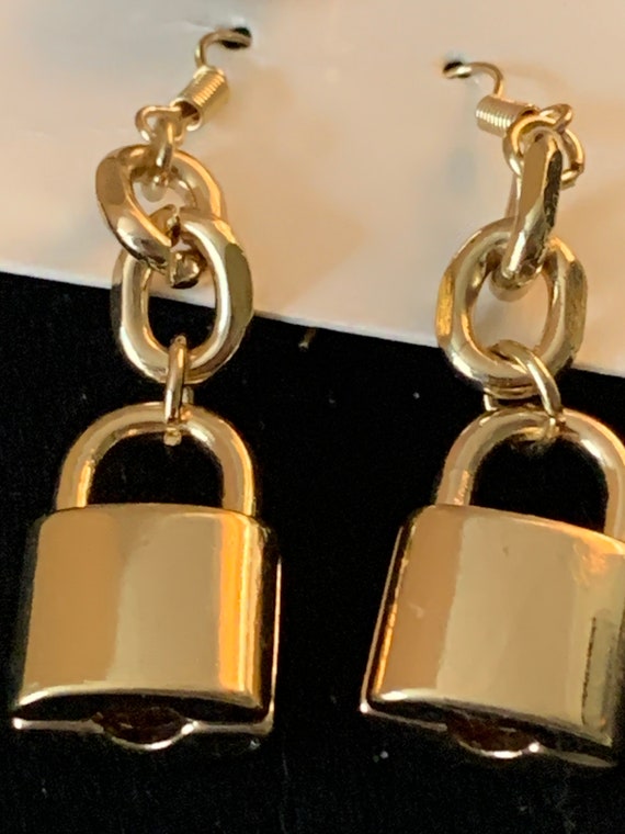 COMBINATION LOCK EARRINGS - image 6