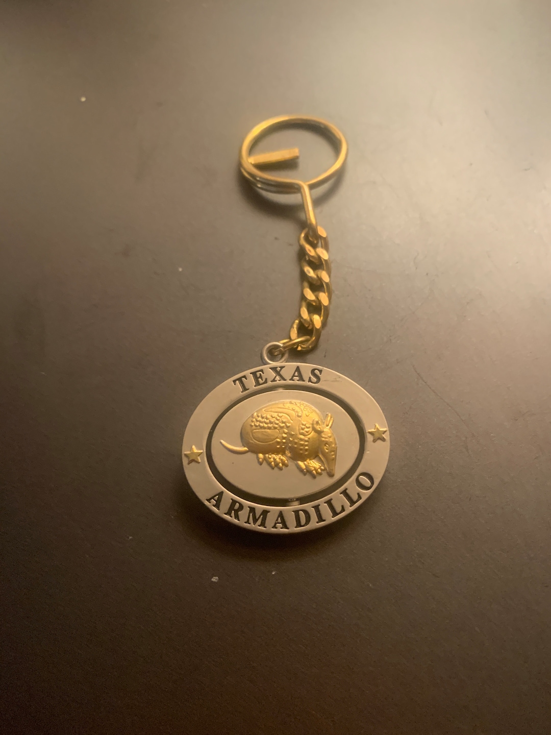 Texas Armadillo Keychain Etsy