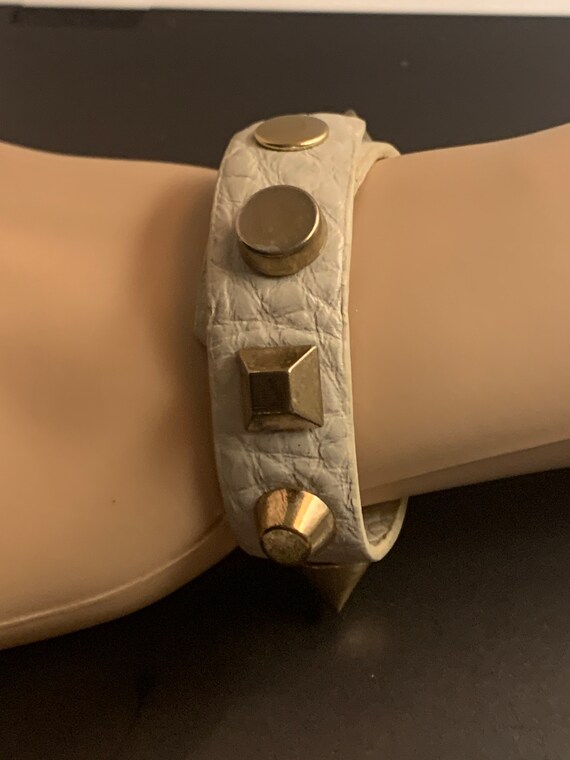 RUBBER STUDED SNAPBRACELET - image 5