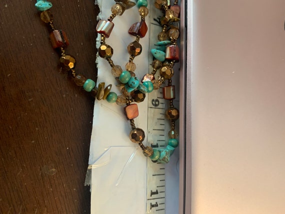 3 STRANDED MOP NECKLACE.....A - image 3