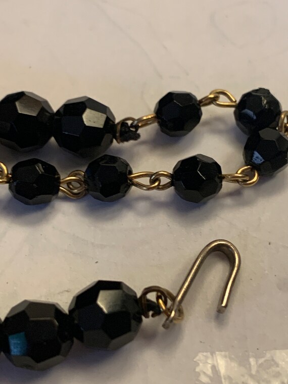 FACETED ONYX NECKLACE - image 3