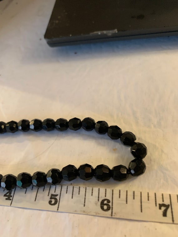 FACETED ONYX NECKLACE - image 2