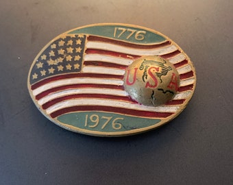 200 year BiCentenial USA Belt Buckle