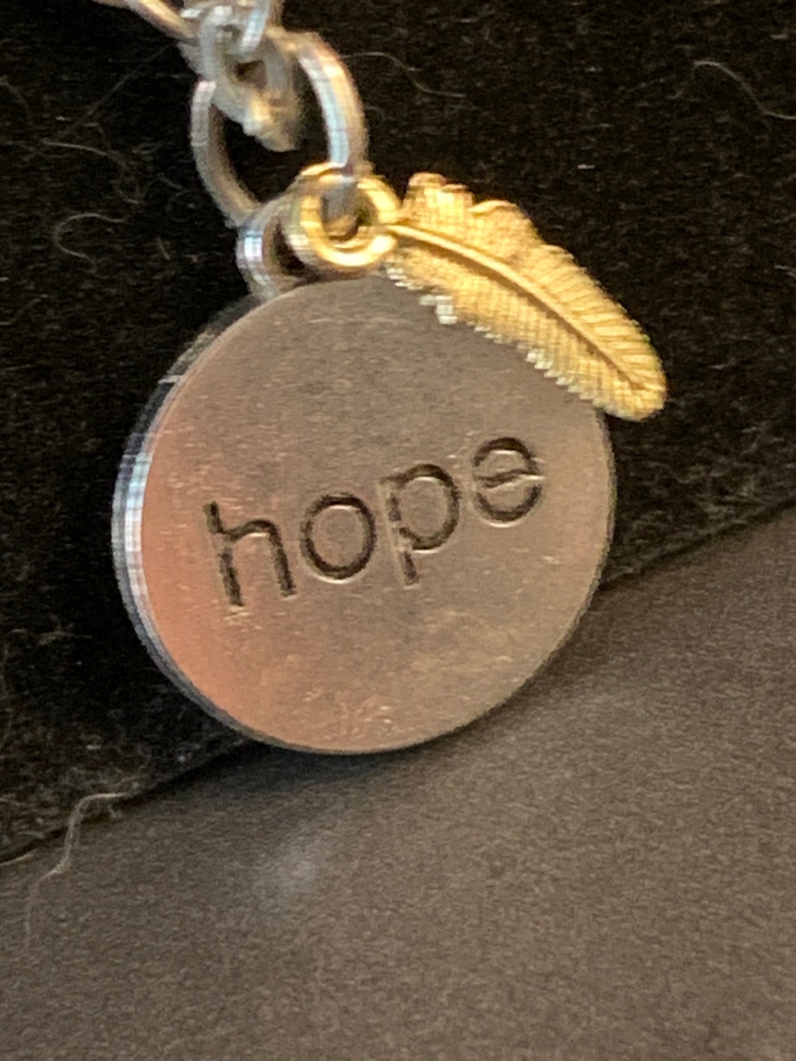 HOPE PENDANT - Etsy