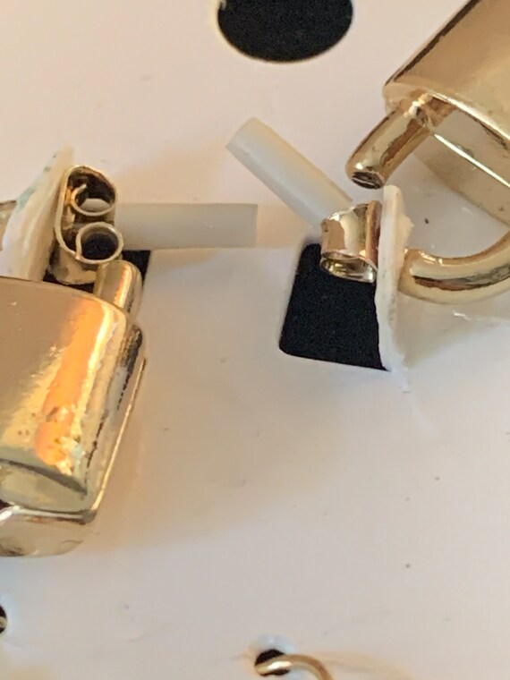 COMBINATION LOCK EARRINGS - image 5