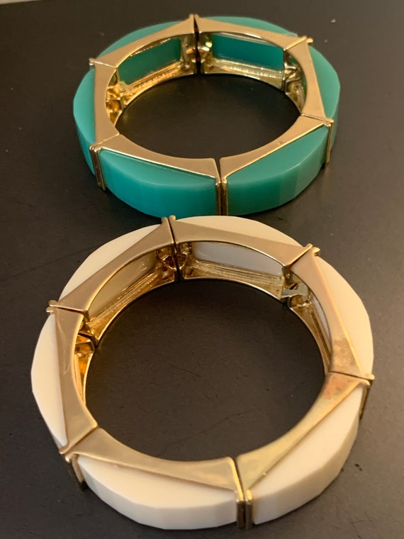 2 PiECE THiCK STACKABLE BRACELETS by BEBE - image 3