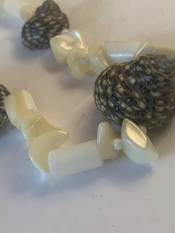 Beach Shell Boho Necklace - image 5