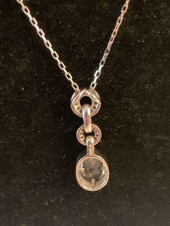 14 karat gold pendant, and chain