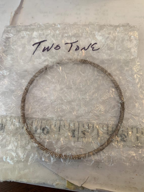 Two Tone Stackable Bangle - image 5