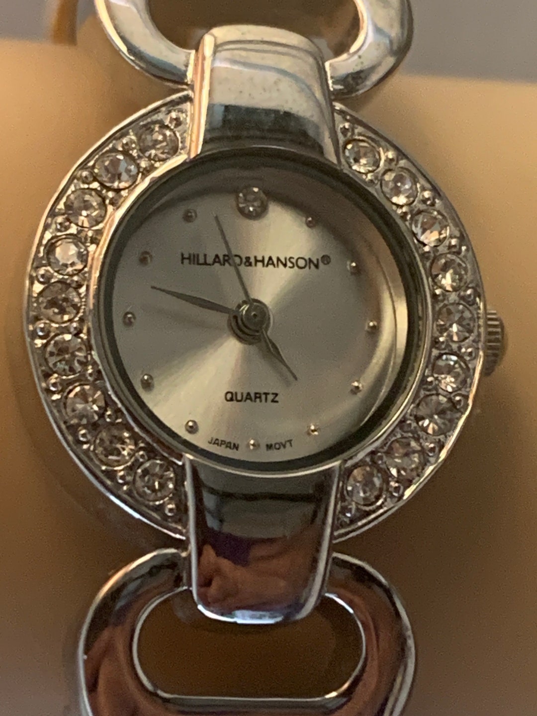 Women\'s HILLARD&HANSON One Size Red Silver Watch HILLARD & HANSON WOMEN main image 3
