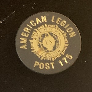 American Legion Post 175 Token