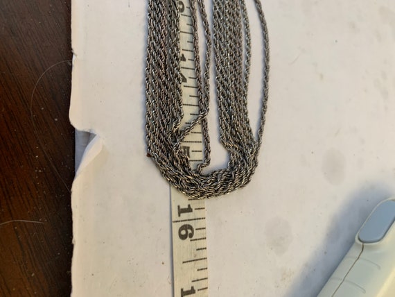 SiLVER MOP SHELL NECKLACE - image 2