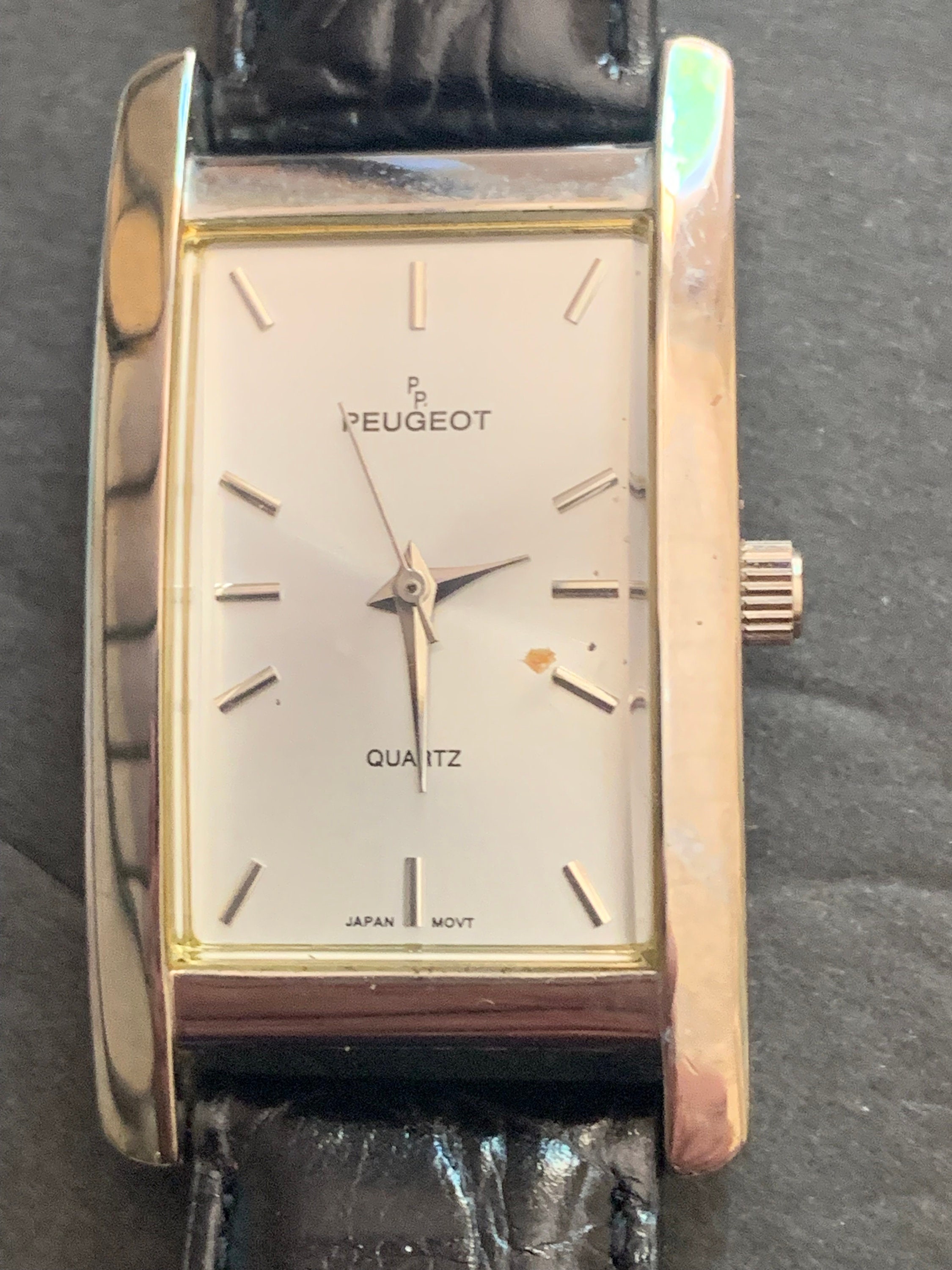 Peugeot Women's Leather Watch, Brown