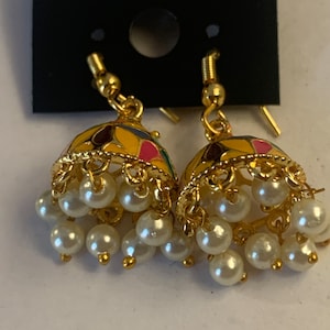 India Jhumka earrings
