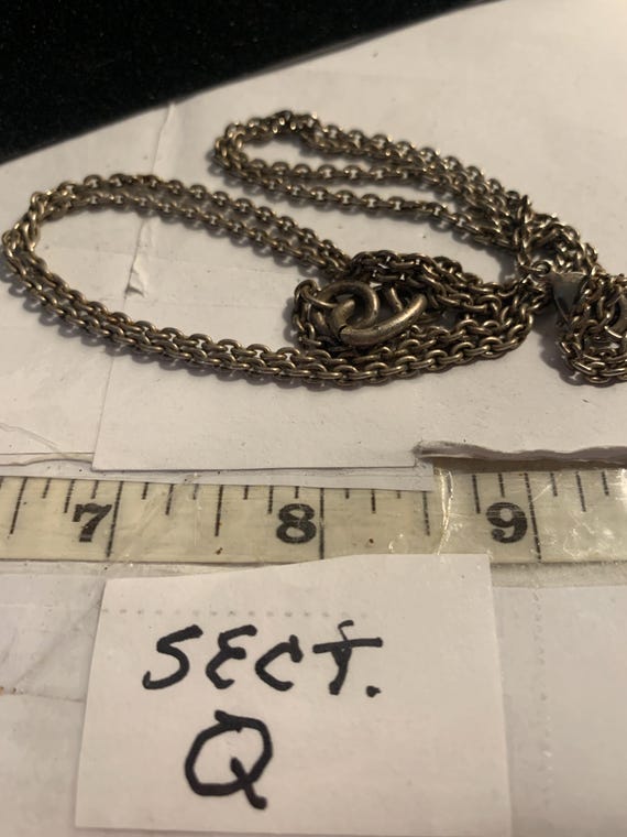 3 Interlocking Silvertone Circle Love Pendant....… - image 4