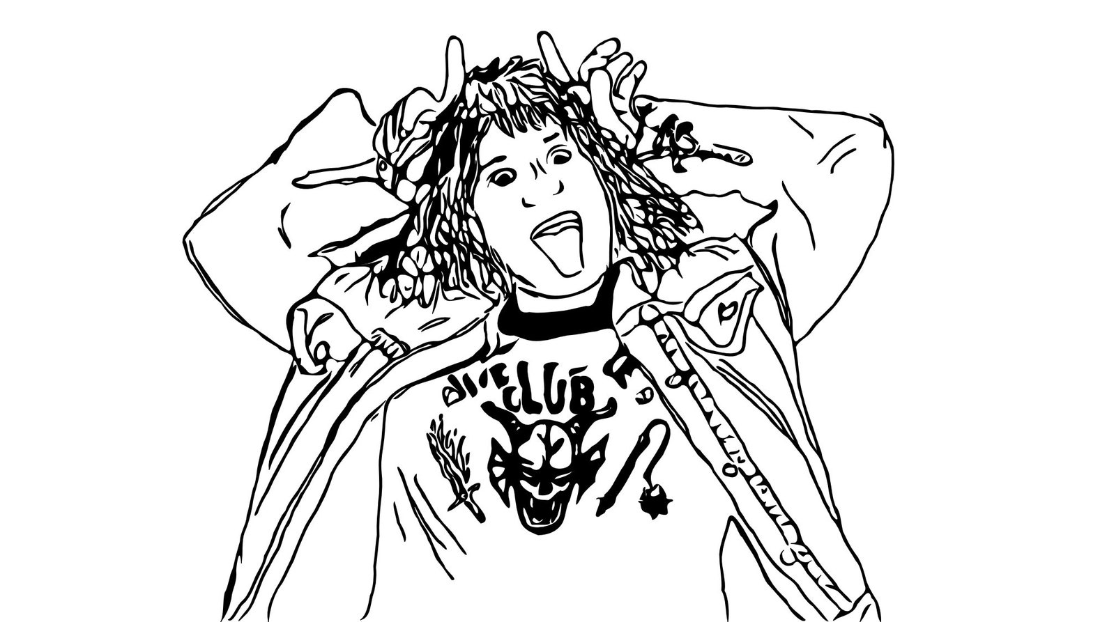 Eddie Munson SVG and PNG Svg File Stranger Things Eddie - Etsy UK