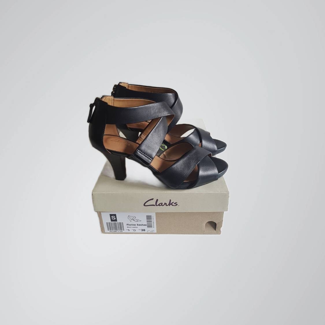 Rindende taxa bryst Clarks Florine Sashae Women's Leather Sandals - Etsy
