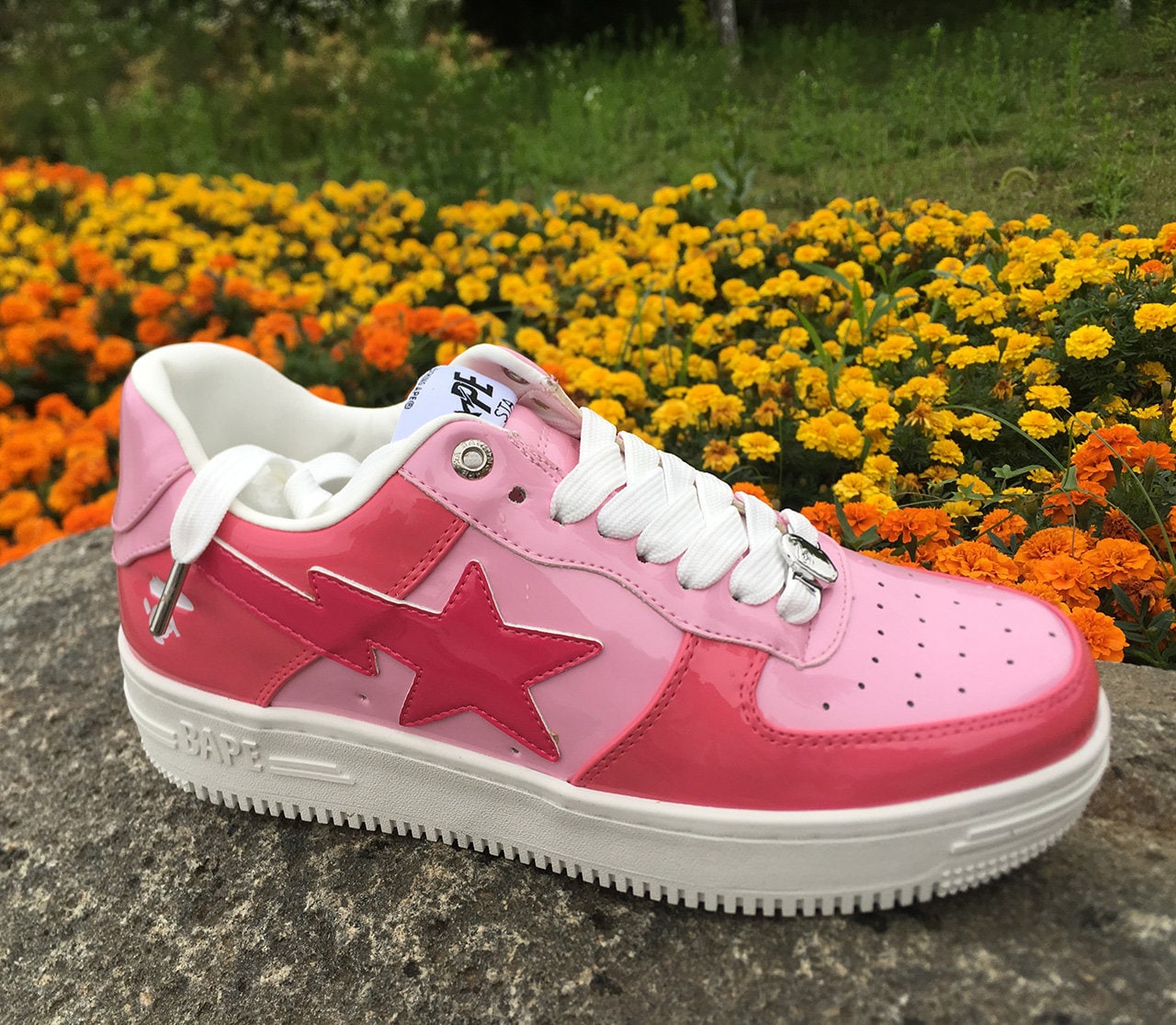 scarpe a bathing ape