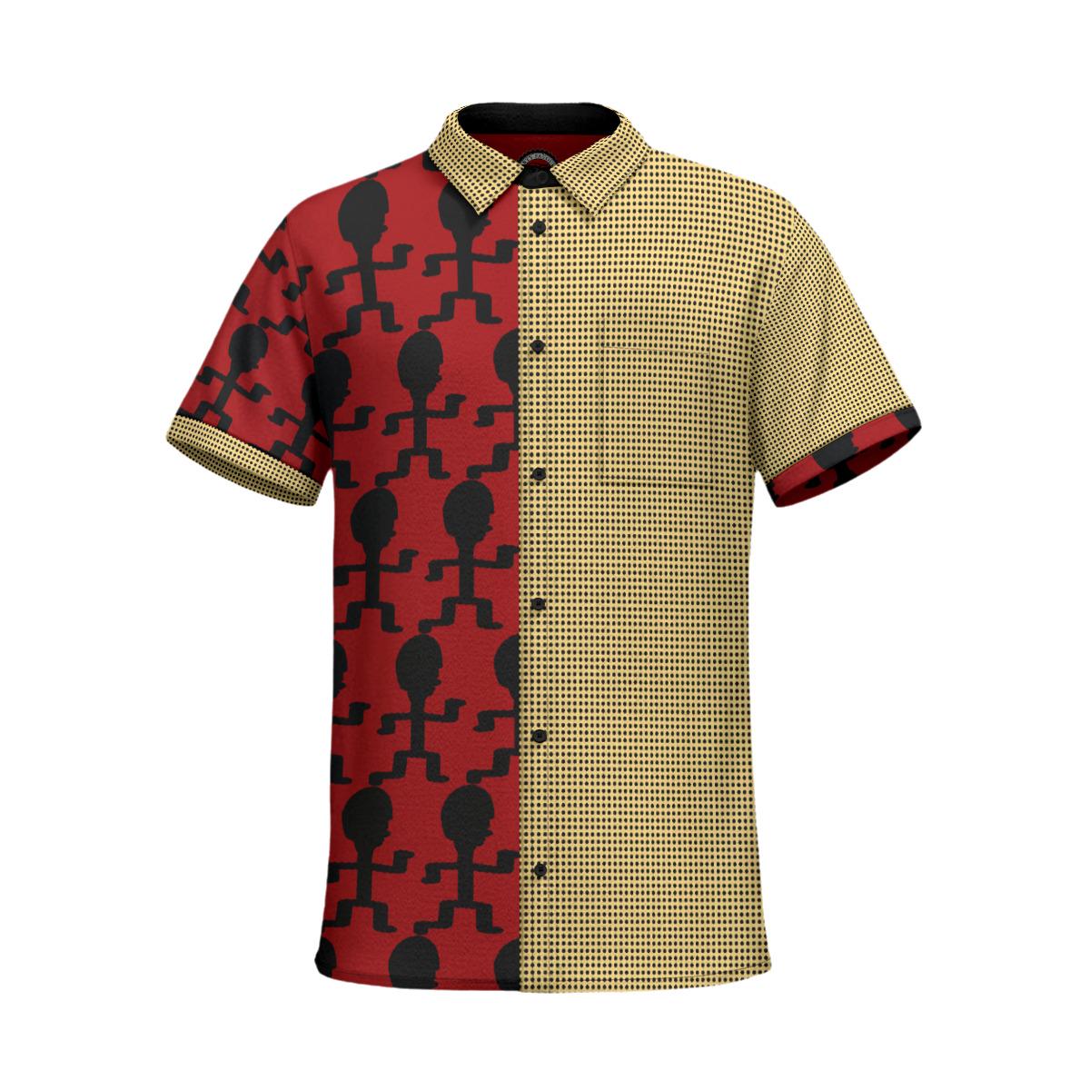 Men's Shirt Graphic Cube 3D Printed Shirt Casual Long Sleeve Button Top Clothing Fashion Design Party Ball Shirt Summer 6XL