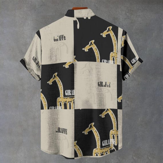 giraffe dress shirt Amazon.com: Animal Giraffe Men's Button Down Shirts Short Sleeve Casual Shirts Summer Beach Shirts S : Clothing, Shoes & Jewelry