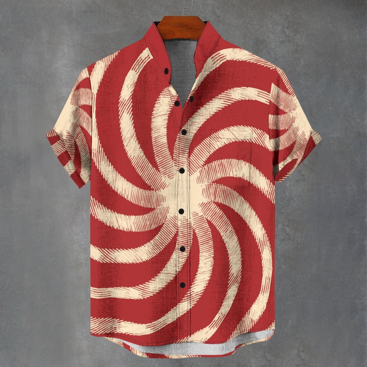 Camicia hawaiana da uomo con stampa 3D, camicia hawaiana, casual, pelle di pesca, in velluto, con bottoni, risvolto, camicia estiva leggera, a maniche corte, traspirante, sottile, per il tempo libero