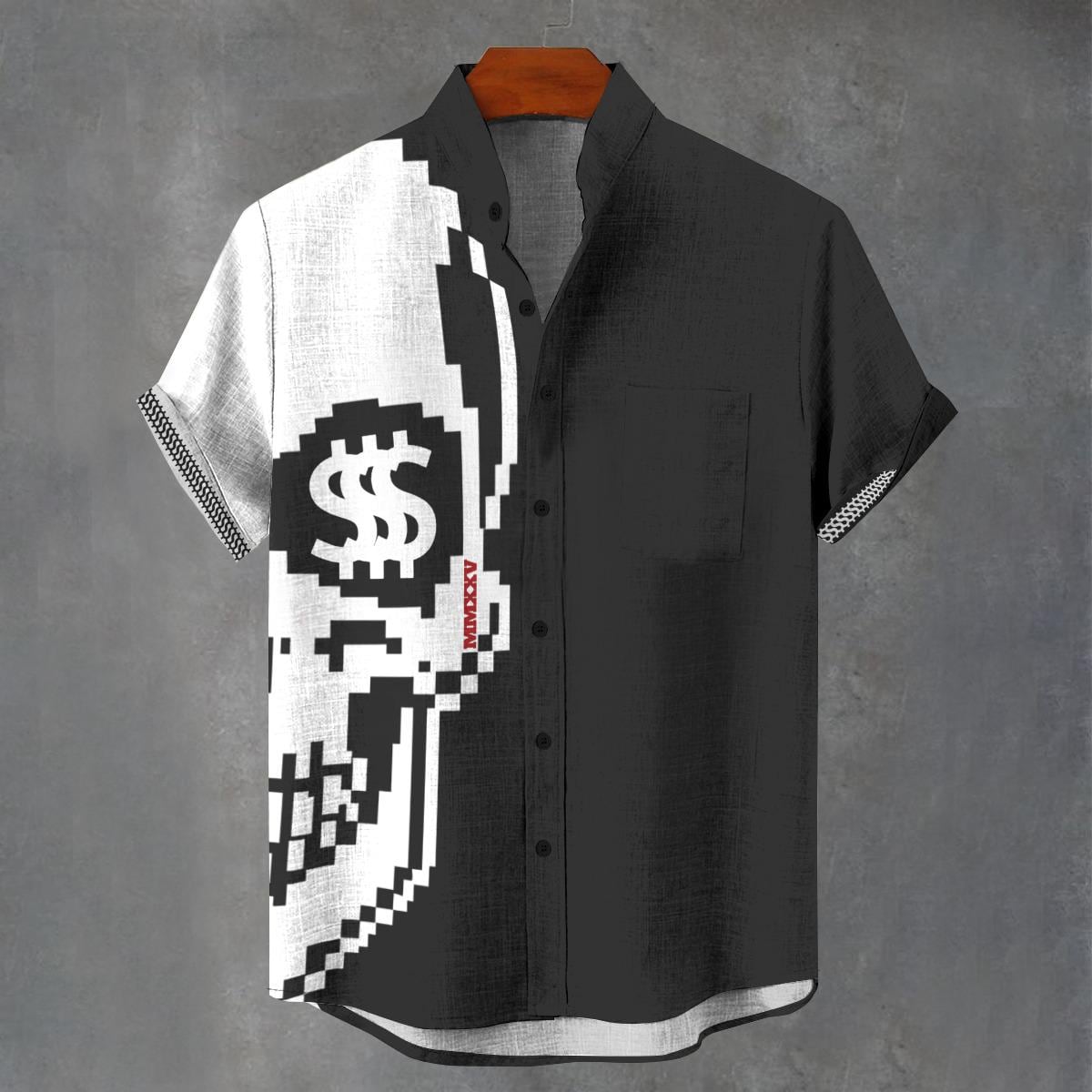 Hommes Chemise Loud Originals Coupe Standard Serpent Gris Rétro