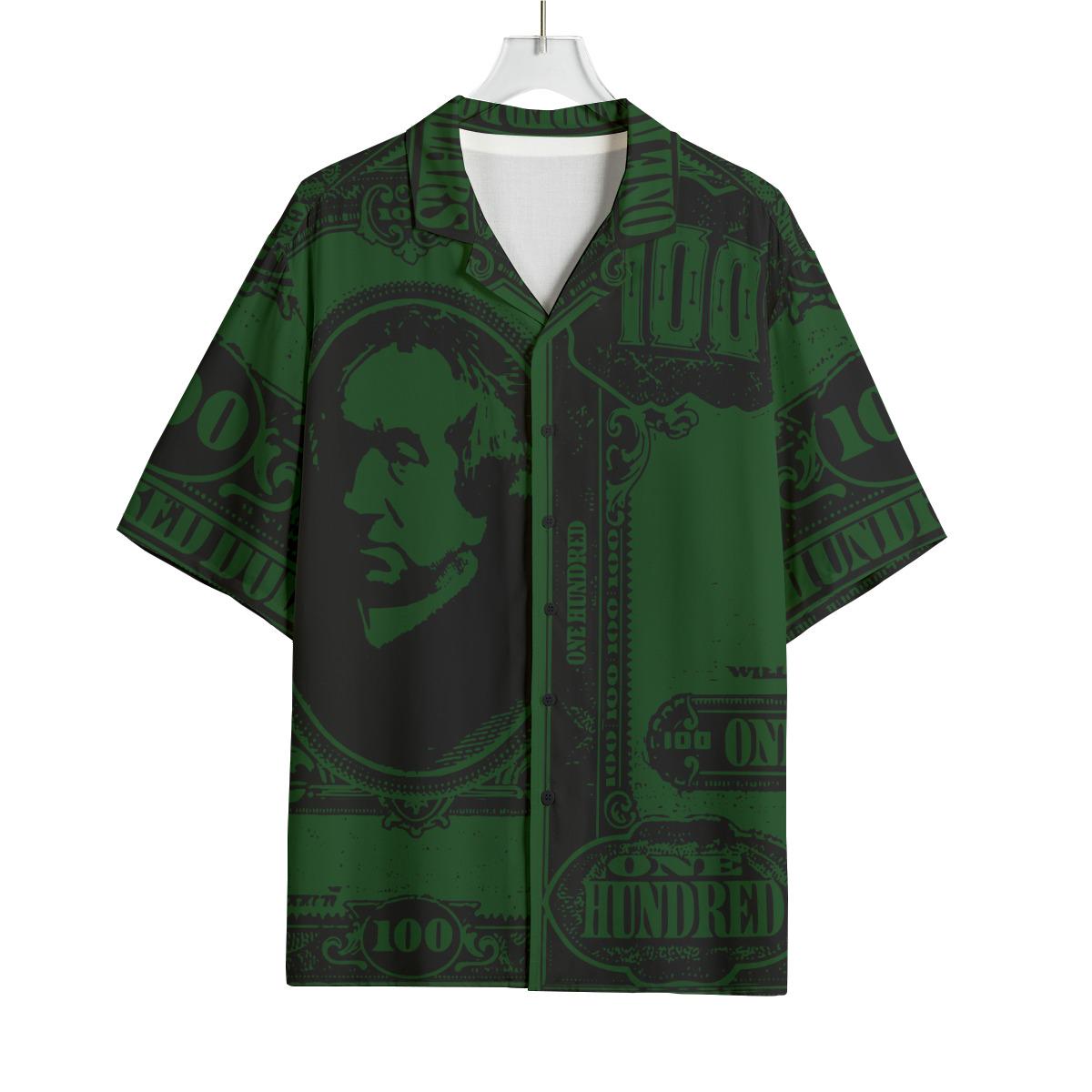 Canadian 100 Dollar Bill Hawaiian Shirt - Abstract Money Print - Etsy