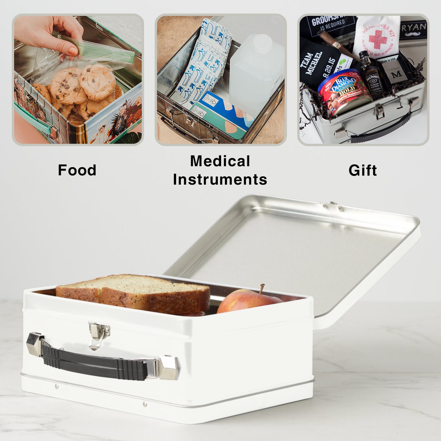 Personalized Lunch Box for Kid Adult, Lunch Box for Kid, Custom Lunch