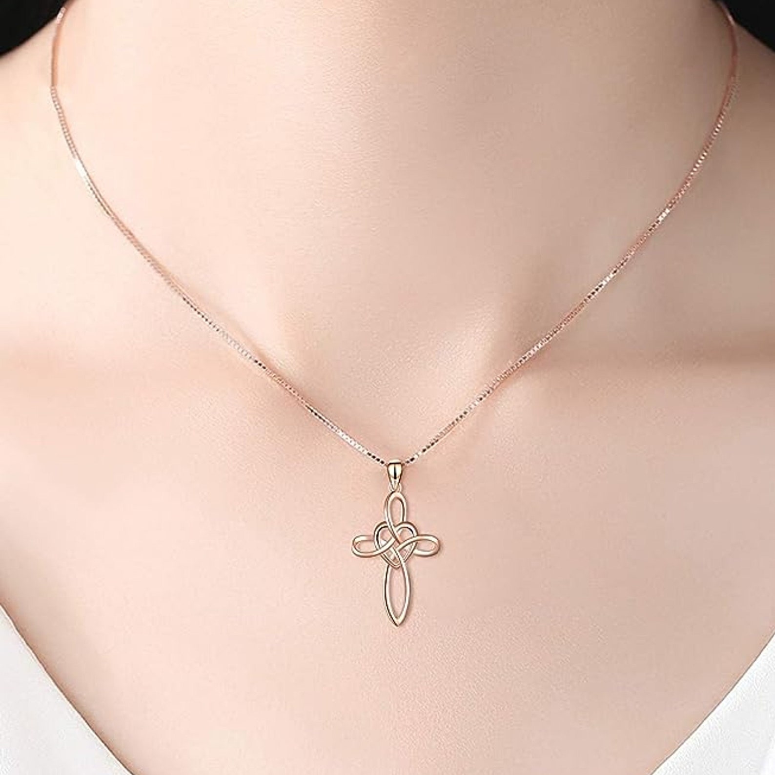 The Craftsmanship Behind A Celtic Cross Necklace: A Sterling Silver Ma
