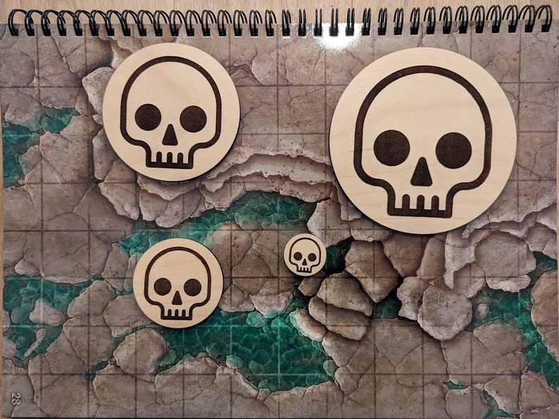 Monster Tokens Dungeons and Dragons Tokens / Dungeon Master Tokens ...