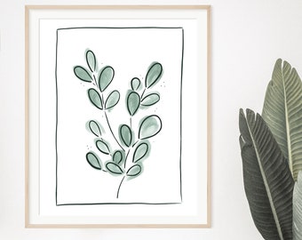 Eucalyptus Wall Art | Digital Download