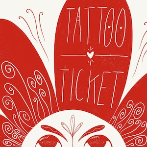 Biglietto per tatuaggi
