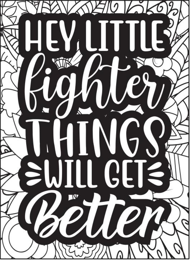 Motivational Quote Coloring Pages Anxiety Relief Affirmations Motivational Quote Coloring Pages Anxiety Relief Affirmations
