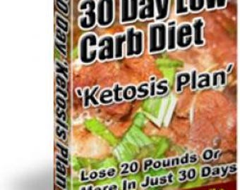 30-Day Keto Diet Plan | Low Carb Recipes, Beginner Guide (Digital Download)