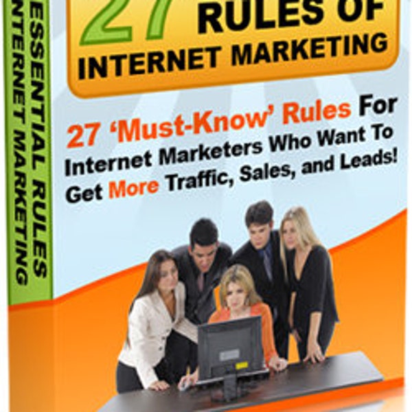 27-Essential Rules of Internet Marketing Mrr, Master Resell Rights Included, Learn Proven Strategies to Excel in Digital Marketing Landscape