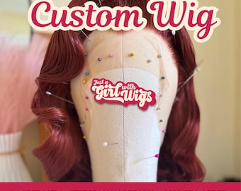 Custom Lace Front Wig | Hand Styled, Ready to Wear