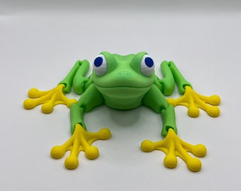 Flexi Frog: Articulated Posable Toy