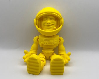 Articulated Flexi Astronaut Toy - Posable Space Figure