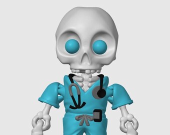 Male Skeleton Nurse