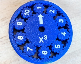 Math Fidget Spinners: Cube and Cube Root 1-10