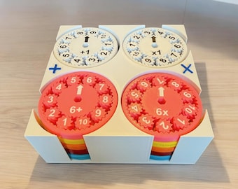 Math Fidget Spinners: Addition, Subtraction, Multiplication & Division