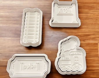 Train Cookie Cutters-Four Pack Set